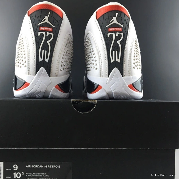 Air Jordan White 14 Retro BV7630-106 0801